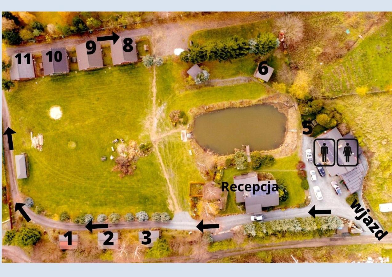 Stanica Pod Zadzierna Domki Caloroczne Lubawka Exterior foto